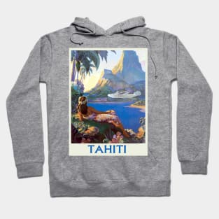 beauty tahiti retro art Hoodie